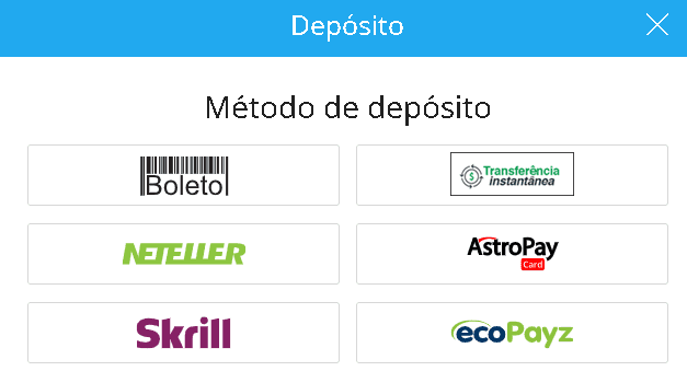 forma de pagamento sportingbet