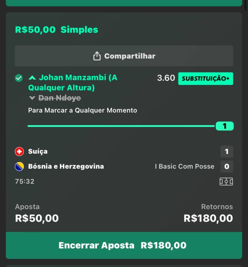 apostar em gol do substituto