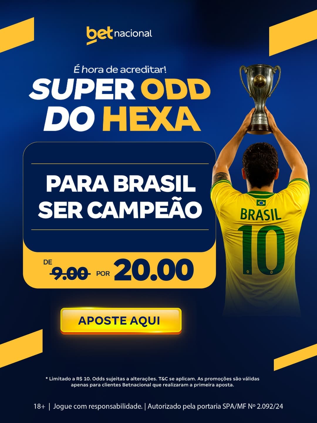 apostar brasil odds 20