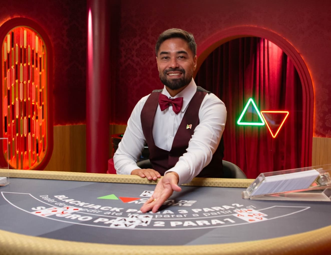 jogar bacara ao vivo