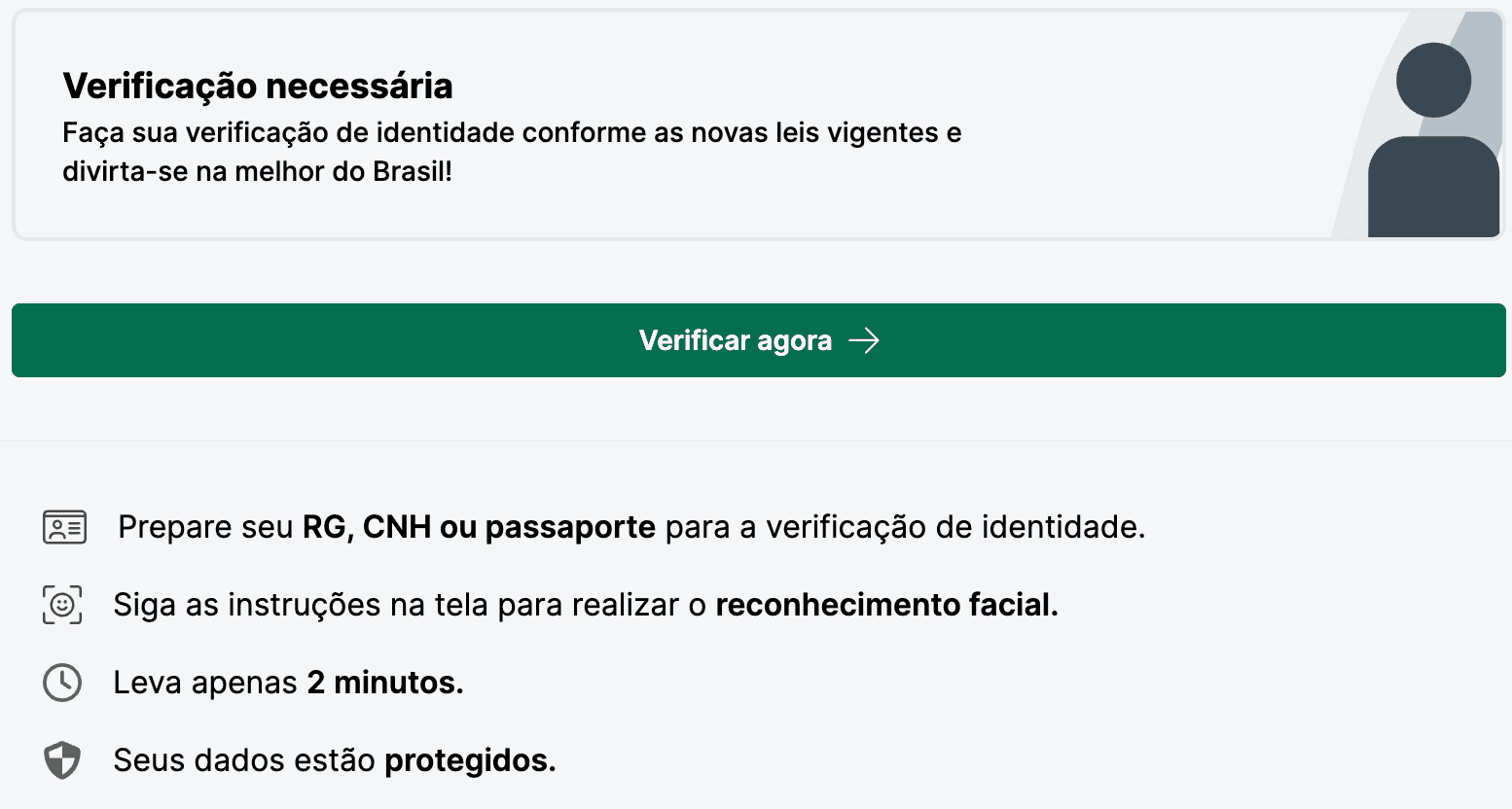 como verificar identidade